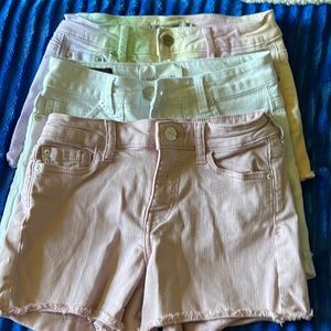 Girls size 10 - 3 pairs of shorts
